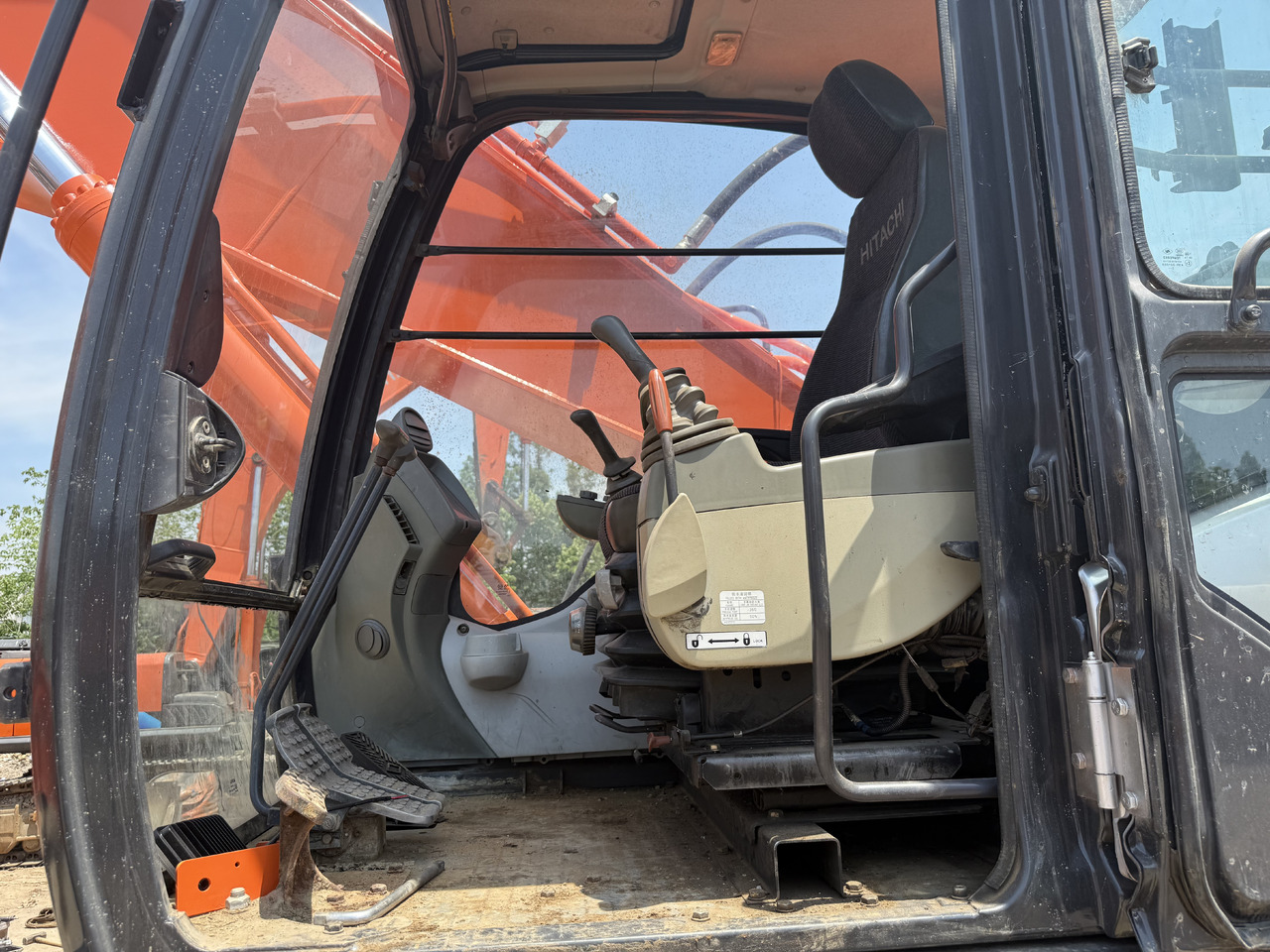 Máy xúc bánh lốp HITACHI used hitachi 350-5g  excavator [ Copy ]: hình 18