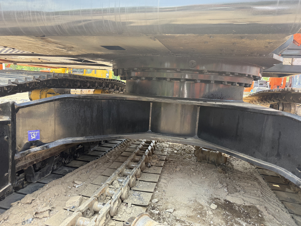 Máy xúc bánh lốp HITACHI used hitachi 350-5g  excavator [ Copy ]: hình 13