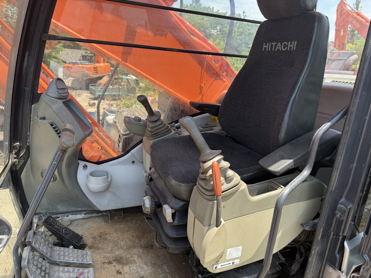 Máy xúc bánh lốp HITACHI used hitachi 350-5g  excavator [ Copy ]: hình 19