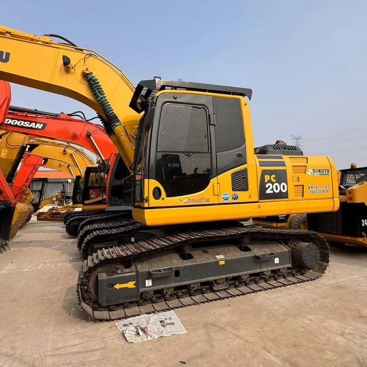 PC200-8 Low Working Hour Second Hand 20 Ton Excavator Komatsu Pc200-8 Crawler Excavator Used Komatsu Excavator PC200-8N1 - Máy xúc: hình 1 PC200-8 Low Working Hour Second Hand 20 Ton Excavator Komatsu Pc200-8 Crawler Excavator Used Komatsu Excavator PC200-8N1 - Máy xúc: hình 1