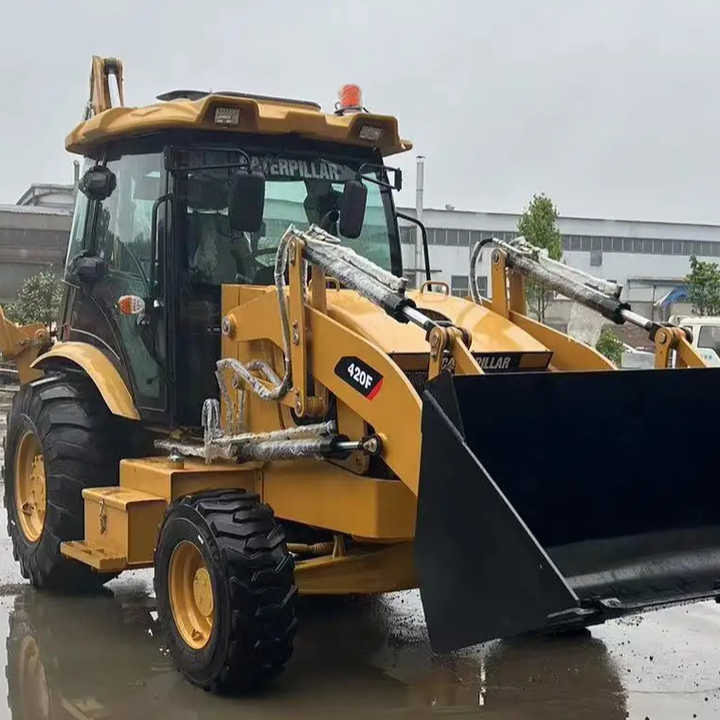 Used Caterpillar CAT 420F Backhoe Loader Retro Excavator CAT420F Cheap Price for Sale - Máy xúc trước múc sau: hình 1 Used Caterpillar CAT 420F Backhoe Loader Retro Excavator CAT420F Cheap Price for Sale - Máy xúc trước múc sau: hình 1