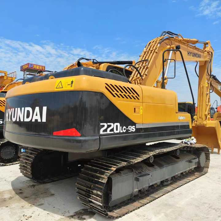 Máy xúc Used hyundai 220-9 Excavator with Good Performance for Sale: hình 6