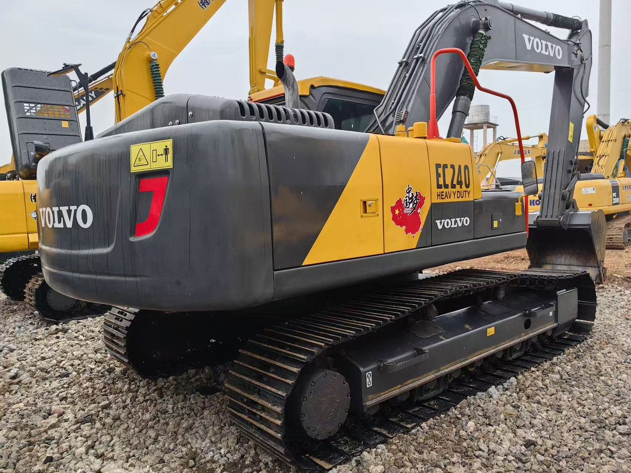Volvo ec240 - Máy xúc bánh xích: hình 4 Volvo ec240 - Máy xúc bánh xích: hình 4