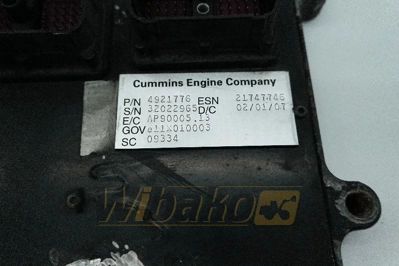 Cummins 4921776 - ECU cho Máy móc xây dựng: hình 2 Cummins 4921776 - ECU cho Máy móc xây dựng: hình 2