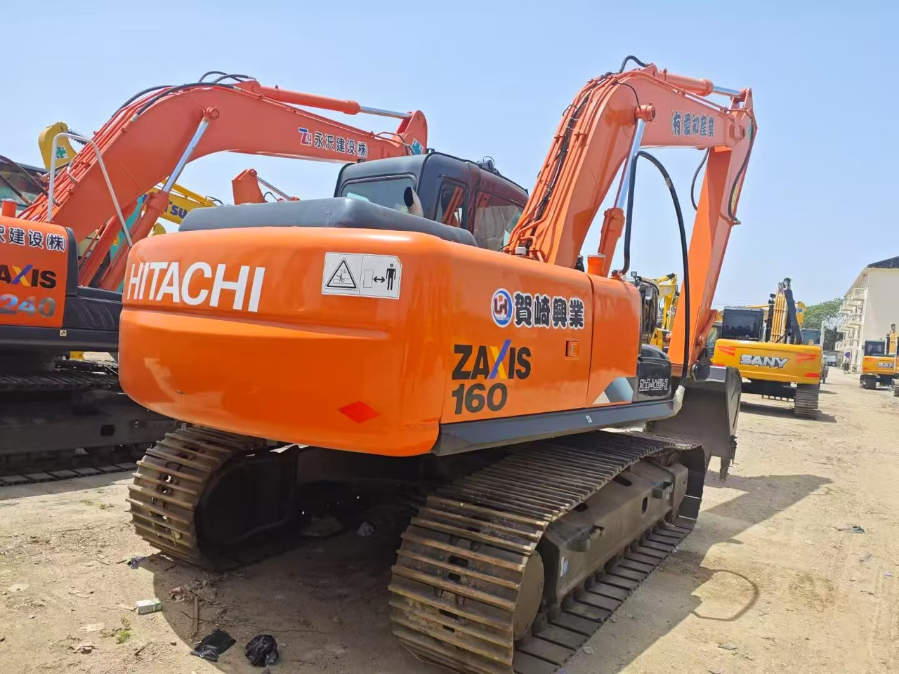 Máy xúc bánh xích HITACHI ZAXIS 160: hình 11