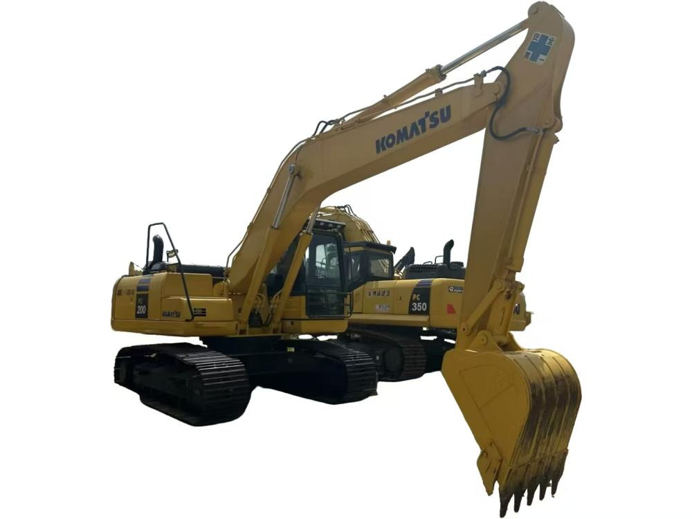 KOMATSU 200-8 - Máy xúc bánh xích: hình 1 KOMATSU 200-8 - Máy xúc bánh xích: hình 1