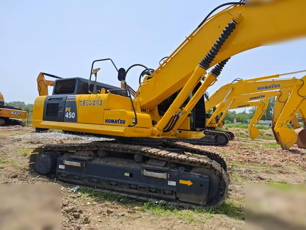KOMATSU PC450 - Máy xúc bánh xích: hình 3 KOMATSU PC450 - Máy xúc bánh xích: hình 3