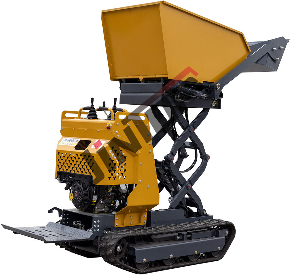13.5HP Powerful Mini Dumper Crawler Transporter Small Dump Truck with Lifting function - Xe ben đổ mini: hình 1 13.5HP Powerful Mini Dumper Crawler Transporter Small Dump Truck with Lifting function - Xe ben đổ mini: hình 1