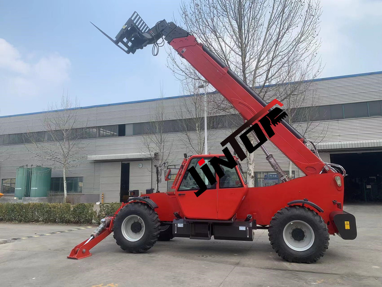 14Ton Telehandler with CUMMINS Engine - Xe nhấc hình viễn vọng kính: hình 1 14Ton Telehandler with CUMMINS Engine - Xe nhấc hình viễn vọng kính: hình 1