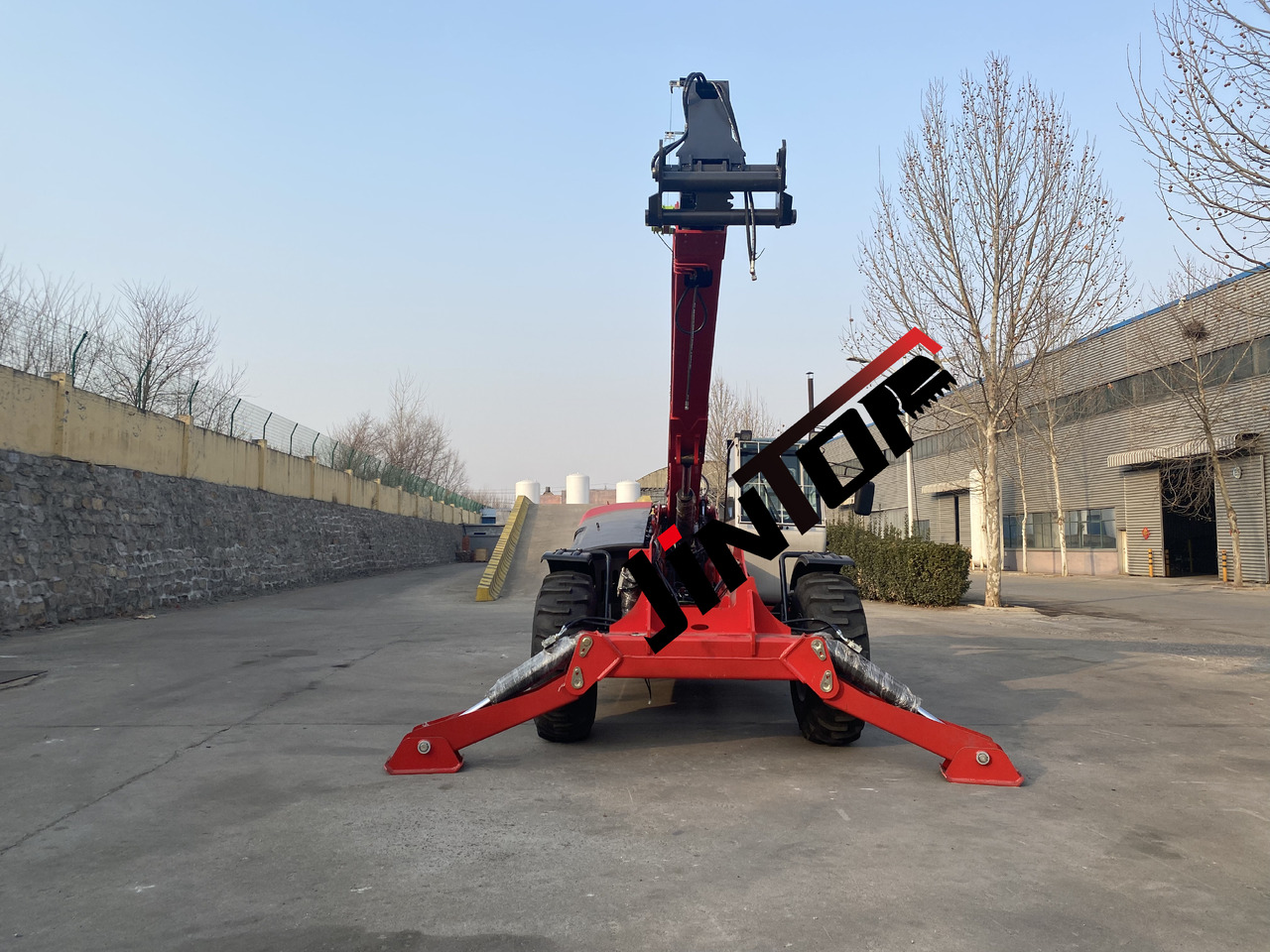 14Ton Telehandler with CUMMINS Engine - Xe nhấc hình viễn vọng kính: hình 3 14Ton Telehandler with CUMMINS Engine - Xe nhấc hình viễn vọng kính: hình 3