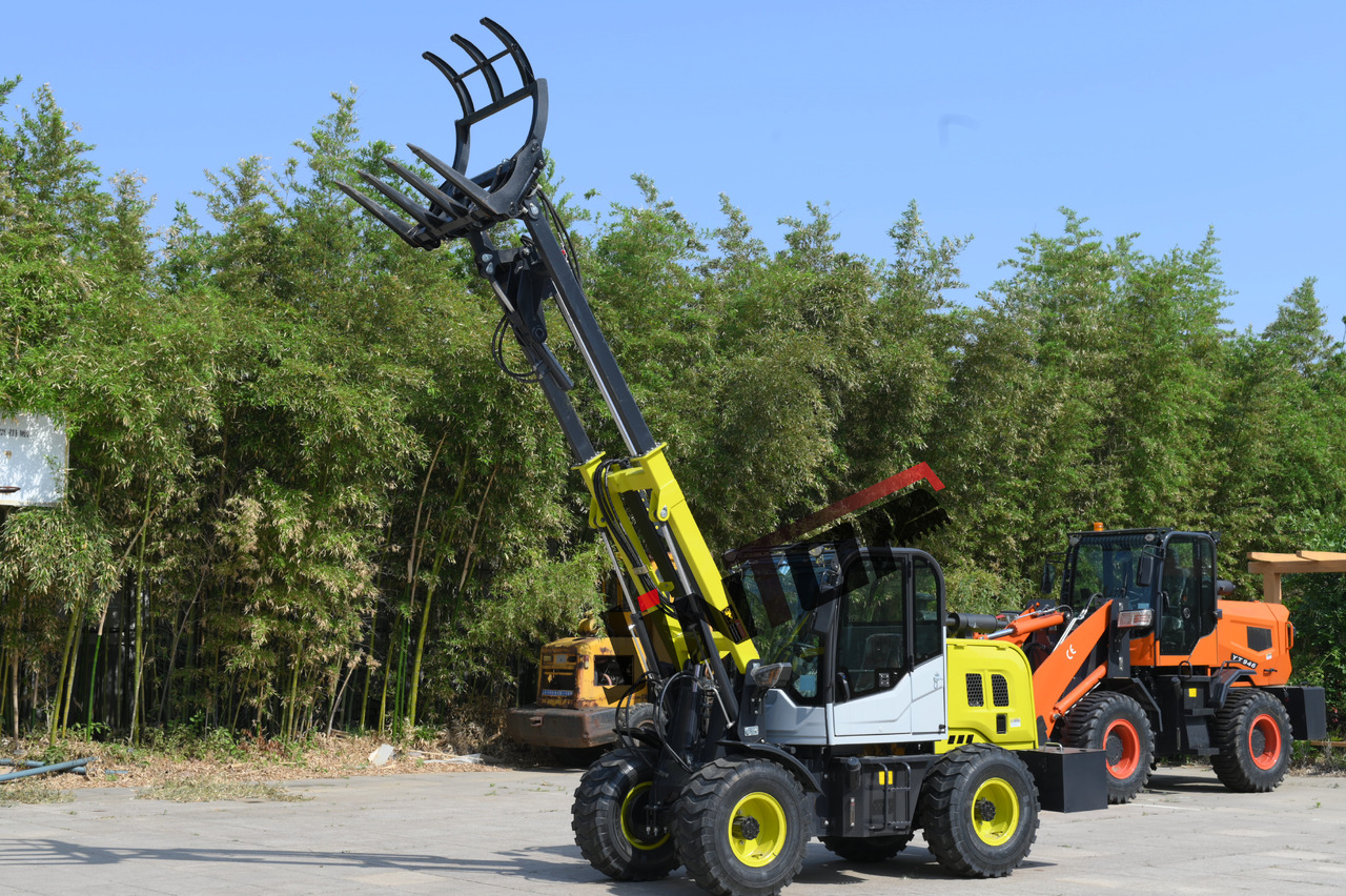 Telescopic Wheel Loader with cabin - Máy xúc lật bánh lốp kính thiên văn: hình 3 Telescopic Wheel Loader with cabin - Máy xúc lật bánh lốp kính thiên văn: hình 3