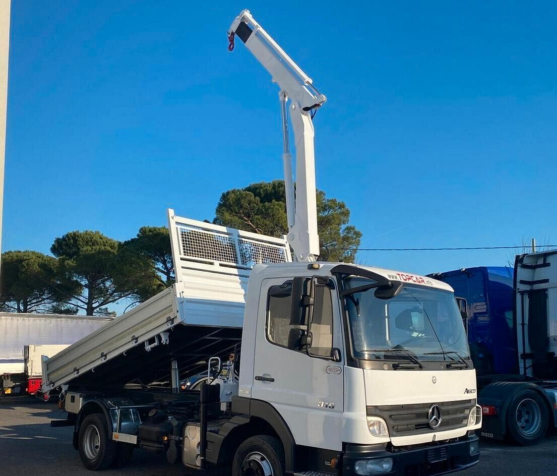 MERCEDES 816 ATEGO RIBALTABILE E GRU - Xe ben, Xe cẩu tự hành: hình 2 MERCEDES 816 ATEGO RIBALTABILE E GRU - Xe ben, Xe cẩu tự hành: hình 2