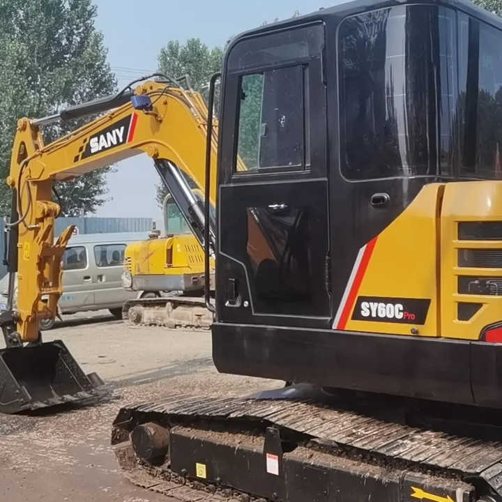 China Brand Used Sany Sy60c Mini Excavator 6ton Crawler Earth Digger Machine for Sale - Máy xúc mini: hình 1 China Brand Used Sany Sy60c Mini Excavator 6ton Crawler Earth Digger Machine for Sale - Máy xúc mini: hình 1