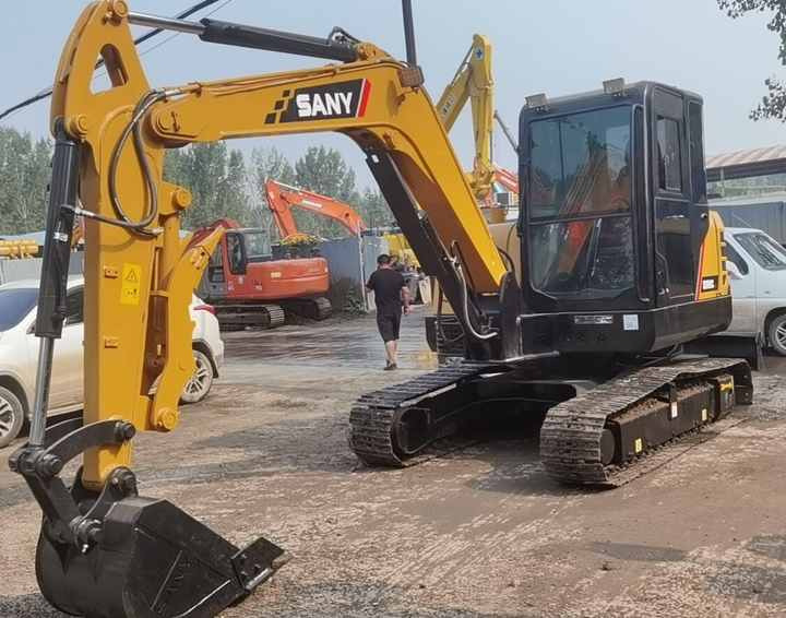 China Brand Used Sany Sy60c Mini Excavator 6ton Crawler Earth Digger Machine for Sale - Máy xúc mini: hình 2 China Brand Used Sany Sy60c Mini Excavator 6ton Crawler Earth Digger Machine for Sale - Máy xúc mini: hình 2