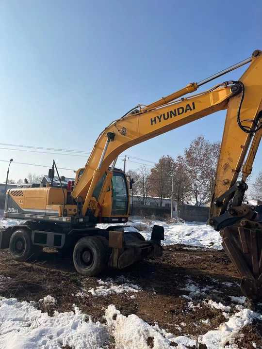 Used Korea Brand Original hyundai 210w-9 Wheel Excavator for Sale Used hyundai Wheel Excavator - Máy xúc bánh lốp: hình 4 Used Korea Brand Original hyundai 210w-9 Wheel Excavator for Sale Used hyundai Wheel Excavator - Máy xúc bánh lốp: hình 4