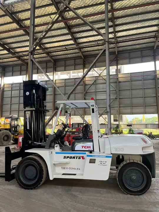 Used TCM 100 Forklift 10 Ton | Low Hours | Well-Maintained | Affordable Material Handling Machinery - Xe nâng: hình 4 Used TCM 100 Forklift 10 Ton | Low Hours | Well-Maintained | Affordable Material Handling Machinery - Xe nâng: hình 4