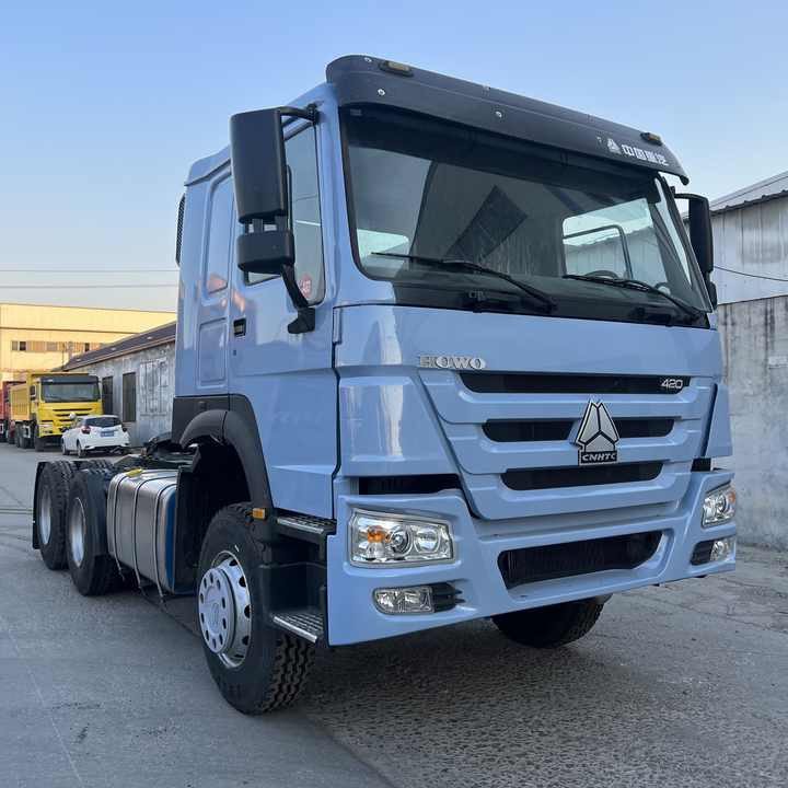 Used Heavy Construction Equipment Howo 371 Front Second Hand Truck Used Machine Hot Sale - Xe đầu kéo: hình 1 Used Heavy Construction Equipment Howo 371 Front Second Hand Truck Used Machine Hot Sale - Xe đầu kéo: hình 1