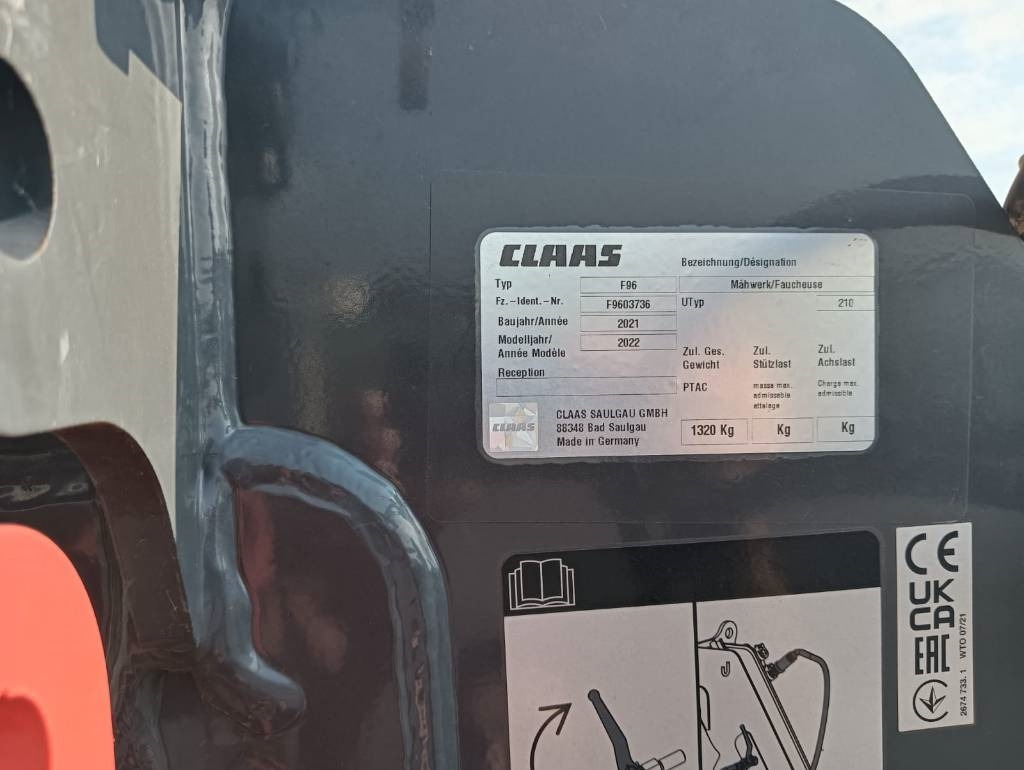 Claas DISCO 3200 MOVE - Máy cắt cỏ: hình 4 Claas DISCO 3200 MOVE - Máy cắt cỏ: hình 4