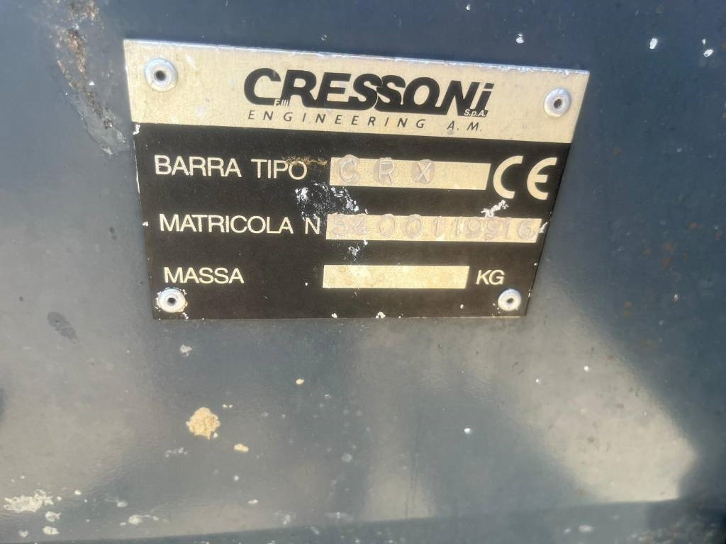 Cressoni CRX 5.40 - Đính kèm máy gặt: hình 2 Cressoni CRX 5.40 - Đính kèm máy gặt: hình 2