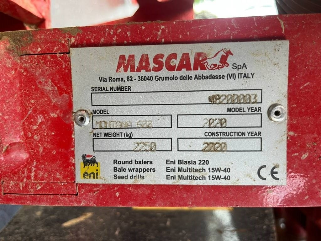 Mascar Montana 600 - Máy gieo hạt chính xác: hình 3 Mascar Montana 600 - Máy gieo hạt chính xác: hình 3