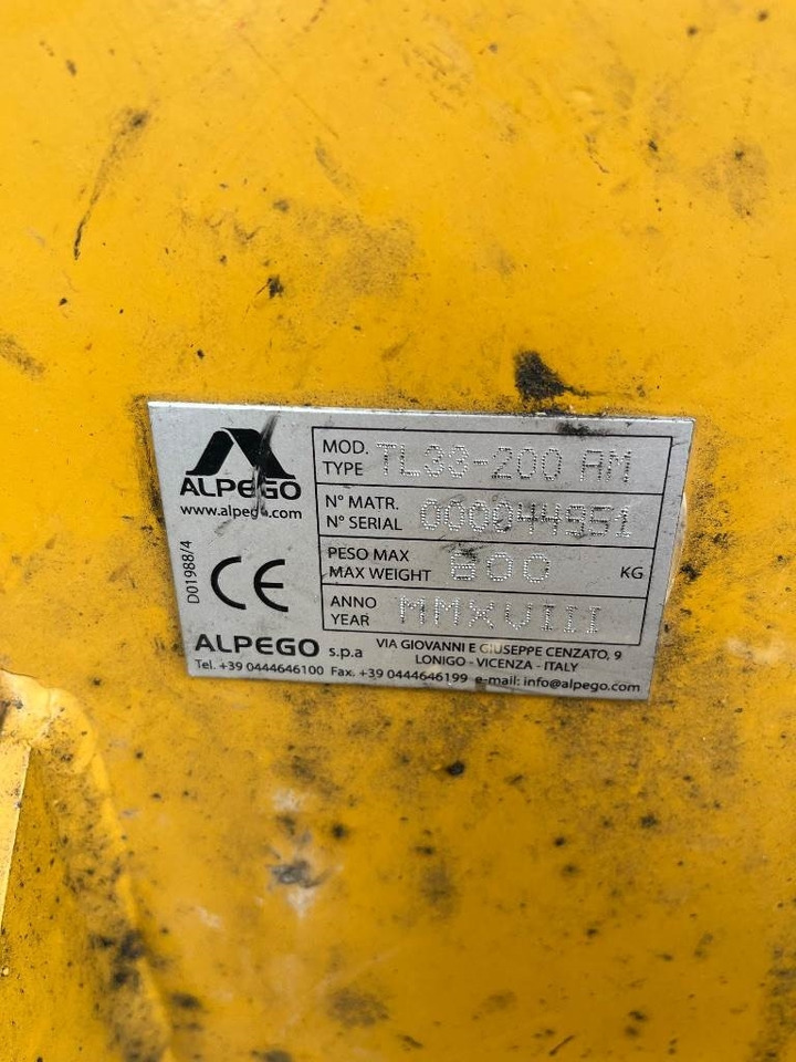 Alpego TL33 200 - Máy móc nông nghiệp: hình 3 Alpego TL33 200 - Máy móc nông nghiệp: hình 3
