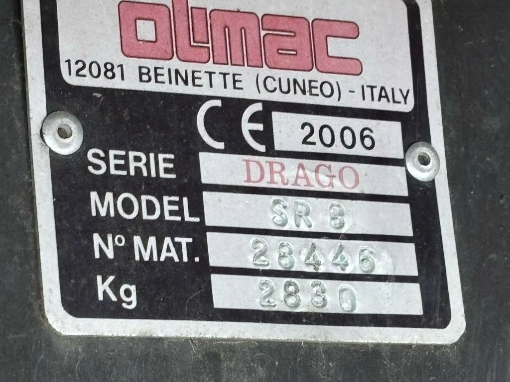 Olimac SR 8 - Đính kèm máy gặt: hình 3 Olimac SR 8 - Đính kèm máy gặt: hình 3