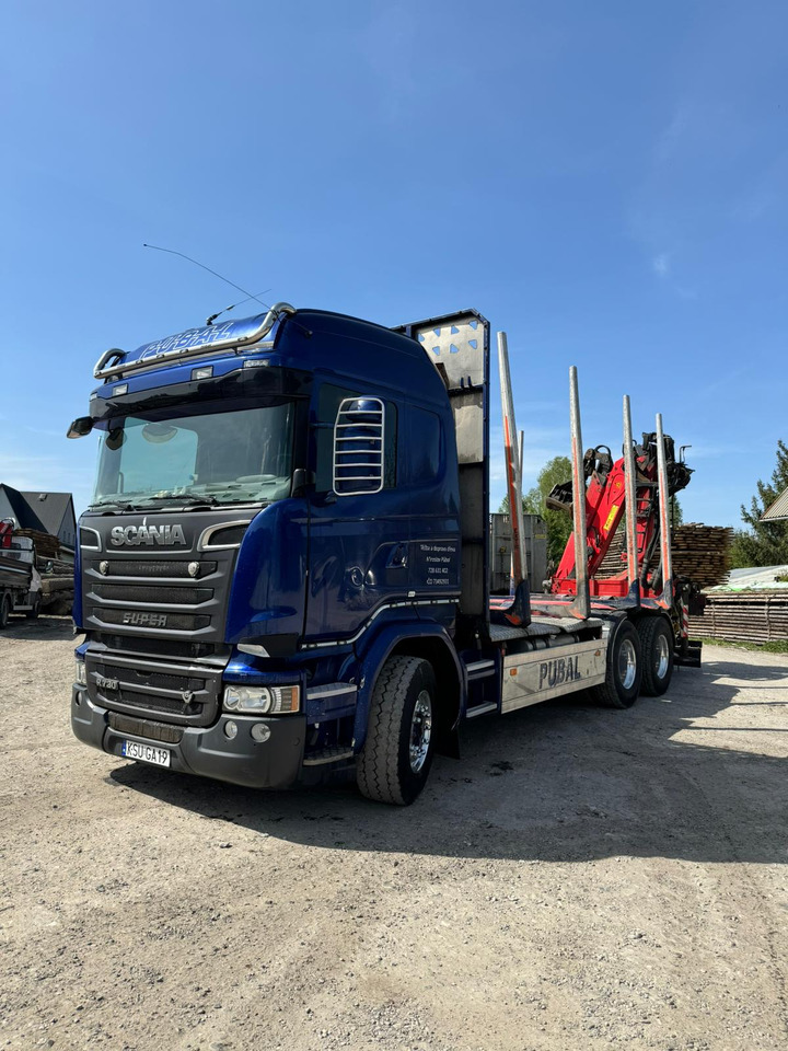 SCANIA R730 - Xe chở gỗ, Xe cẩu tự hành: hình 3 SCANIA R730 - Xe chở gỗ, Xe cẩu tự hành: hình 3