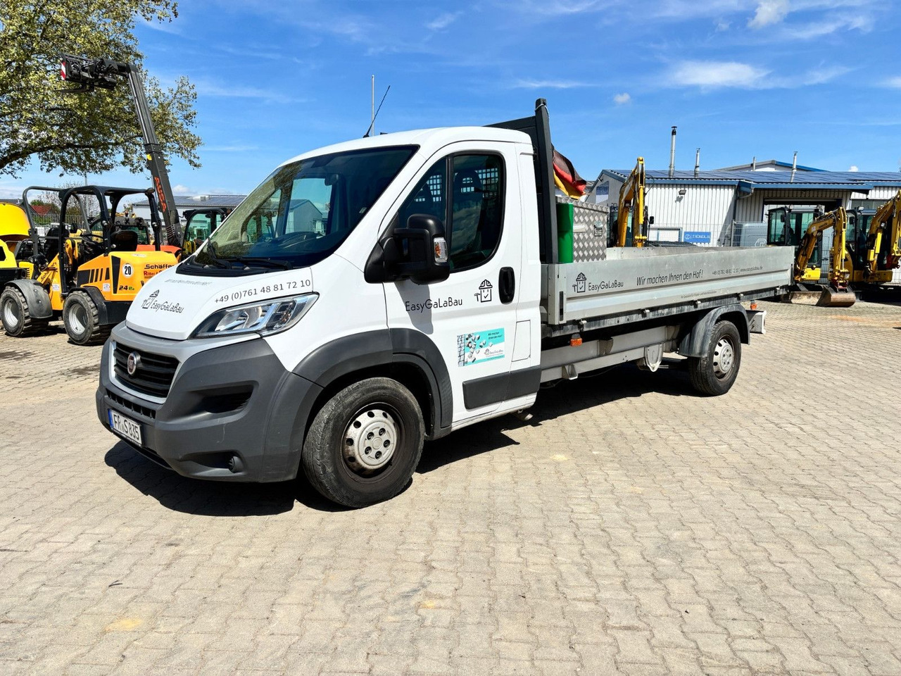 Fiat Ducato Pritsche - Xe tải nhỏ phẳng: hình 1 Fiat Ducato Pritsche - Xe tải nhỏ phẳng: hình 1