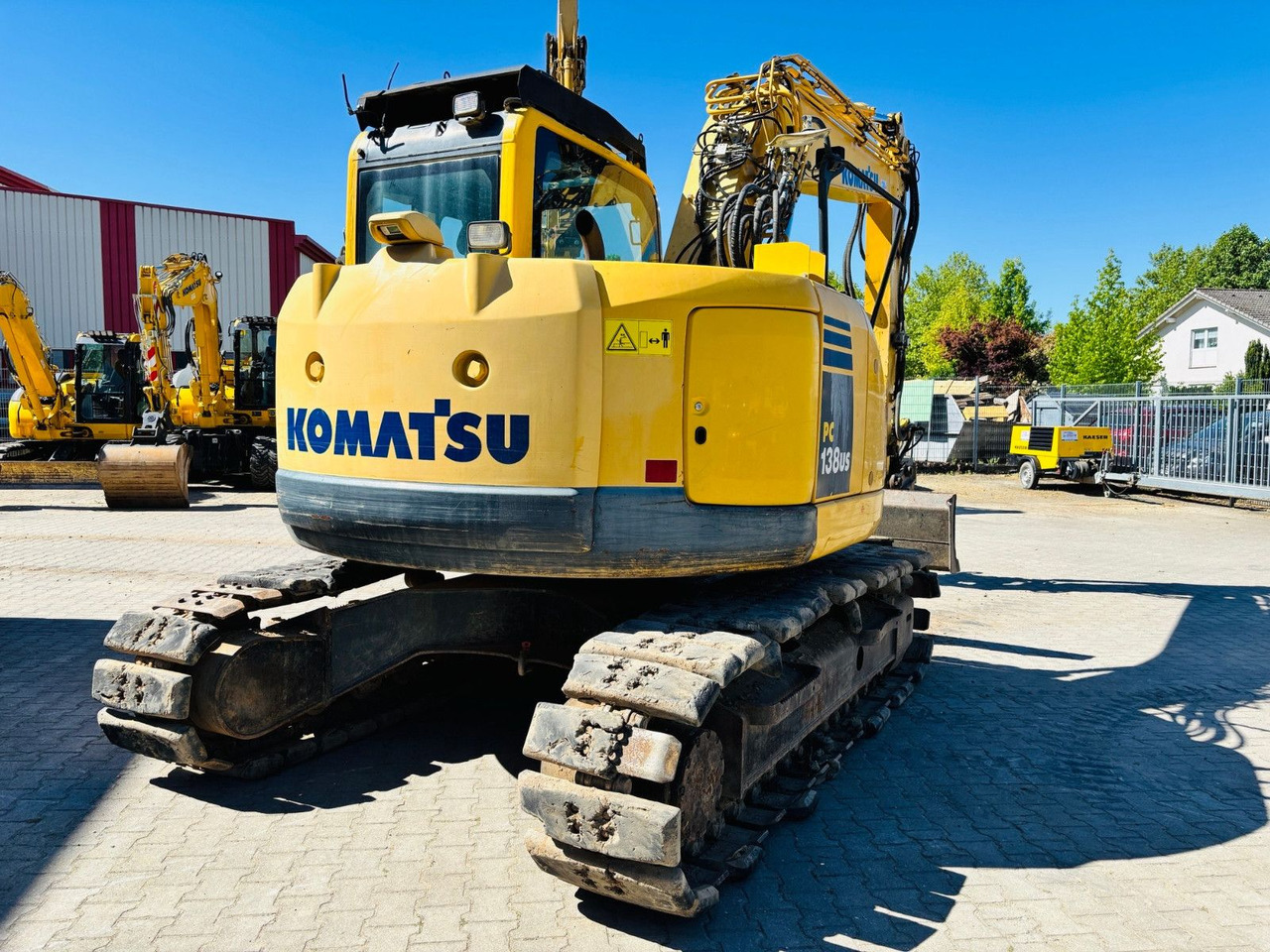 Komatsu PC138US-8 - Máy xúc bánh xích: hình 2 Komatsu PC138US-8 - Máy xúc bánh xích: hình 2