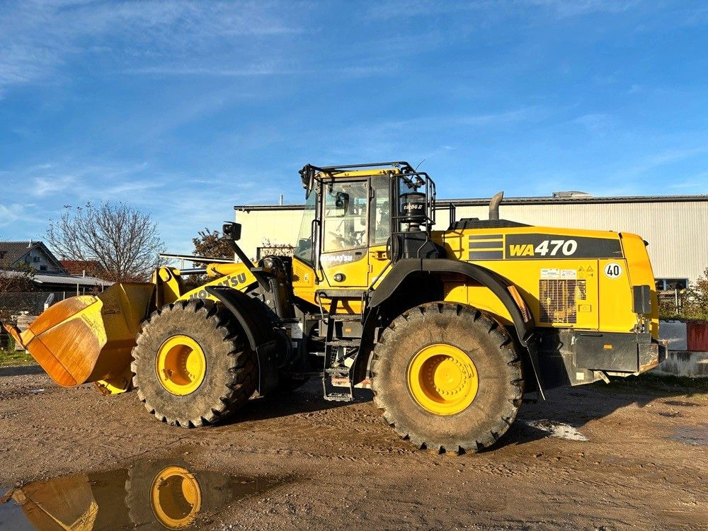 Komatsu WA470-8E0 Joystick-Lenkung ECSS - Máy xúc lật bánh lốp: hình 1 Komatsu WA470-8E0 Joystick-Lenkung ECSS - Máy xúc lật bánh lốp: hình 1