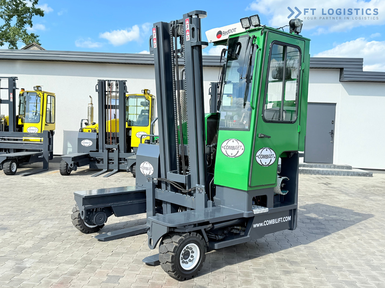 COMBILIFT C3500 / DUPLEX 4100MM / GAS / EXTENDABLE FORKS / CABIN / HEATING + AIR CONDITIONING / LIKE NEW - Xe tải tiếp cận 4 hướng: hình 1 COMBILIFT C3500 / DUPLEX 4100MM / GAS / EXTENDABLE FORKS / CABIN / HEATING + AIR CONDITIONING / LIKE NEW - Xe tải tiếp cận 4 hướng: hình 1