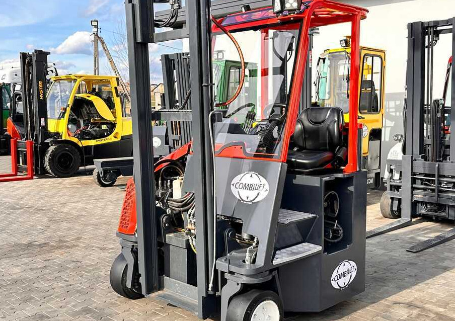 Xe tải tiếp cận 4 hướng Combilift C3000CB / LPG / TRIPLEX / 5500MM / FREE LIFT / SIDE SHIFT + FORK POSITIONER / LIKE NEW: hình 33
