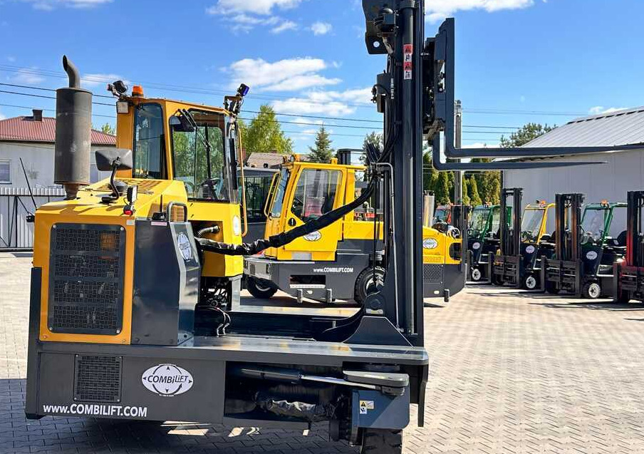 Xe tải tiếp cận 4 hướng Combilift C9000 / GAS / DUPLEX / 4700MM / FREE LIFT / POSITIONER / FORK SIDE SHIFT / EXCELLENT CONDITION: hình 27