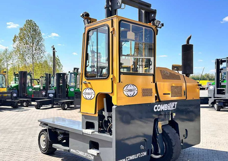 Xe tải tiếp cận 4 hướng Combilift C9000 / GAS / DUPLEX / 4700MM / FREE LIFT / POSITIONER / FORK SIDE SHIFT / EXCELLENT CONDITION: hình 12