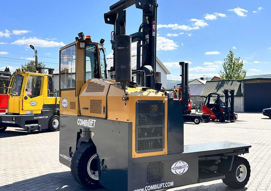 Xe tải tiếp cận 4 hướng Combilift C9000 / GAS / DUPLEX / 4700MM / FREE LIFT / POSITIONER / FORK SIDE SHIFT / EXCELLENT CONDITION: hình 10