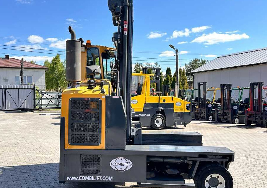Xe tải tiếp cận 4 hướng Combilift C9000 / GAS / DUPLEX / 4700MM / FREE LIFT / POSITIONER / FORK SIDE SHIFT / EXCELLENT CONDITION: hình 9