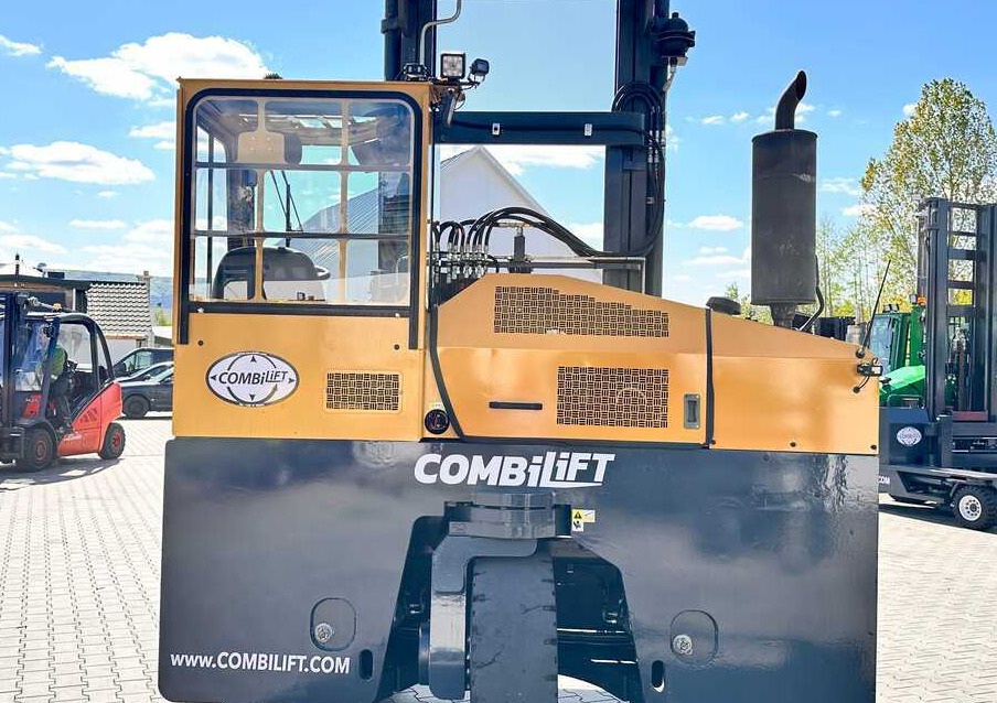Xe tải tiếp cận 4 hướng Combilift C9000 / GAS / DUPLEX / 4700MM / FREE LIFT / POSITIONER / FORK SIDE SHIFT / EXCELLENT CONDITION: hình 11