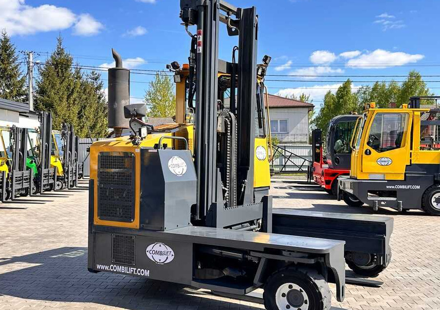 Xe tải tiếp cận 4 hướng Combilift C9000 / GAS / DUPLEX / 4700MM / FREE LIFT / POSITIONER / FORK SIDE SHIFT / EXCELLENT CONDITION: hình 8
