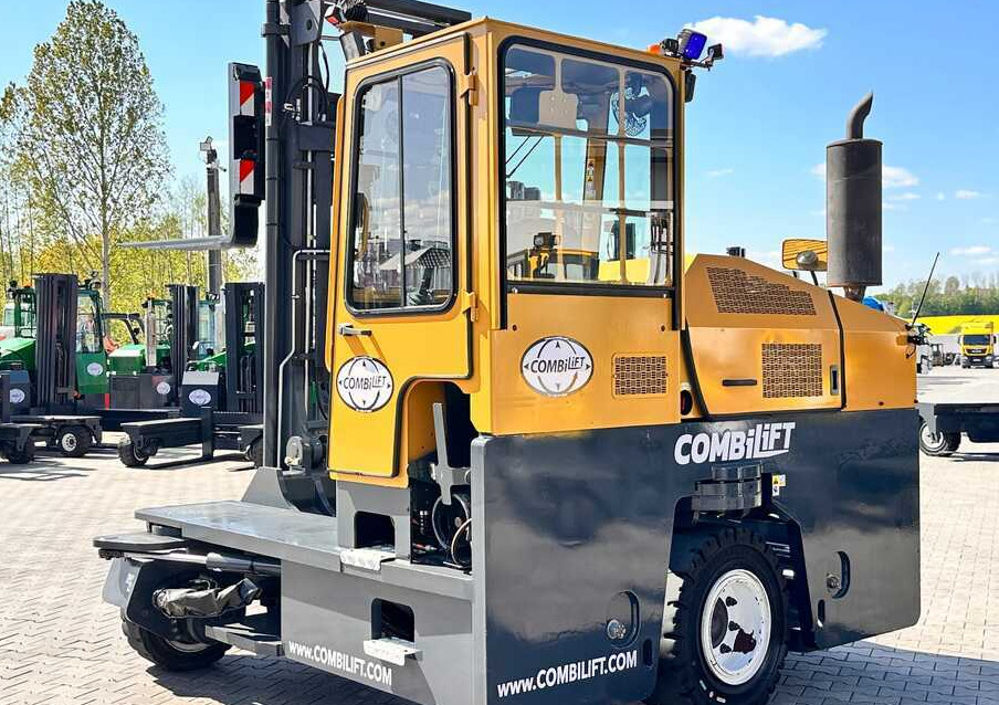 Xe tải tiếp cận 4 hướng Combilift C9000 / GAS / DUPLEX / 4700MM / FREE LIFT / POSITIONER / FORK SIDE SHIFT / EXCELLENT CONDITION: hình 31