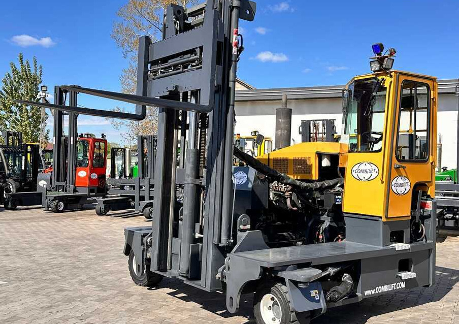 Xe tải tiếp cận 4 hướng Combilift C9000 / GAS / DUPLEX / 4700MM / FREE LIFT / POSITIONER / FORK SIDE SHIFT / EXCELLENT CONDITION: hình 23
