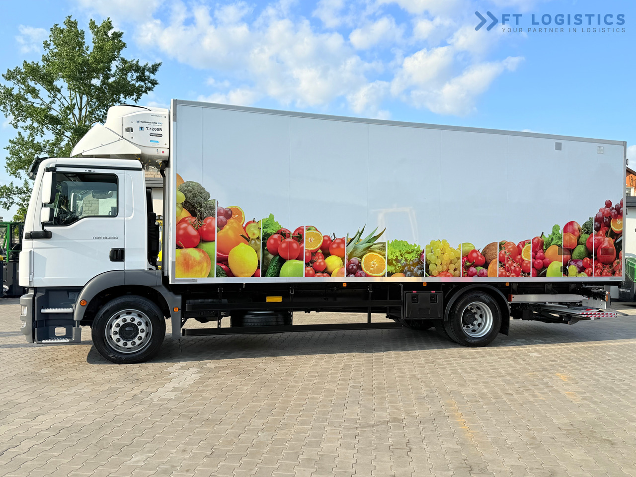 MAN TGM 18.290 / THERMOKING T-1200R / BI-TEMPERATURE / 19 PALLETS / 90% TYRES / EXCELLENT CONDITION / DHOLLANDIA TAIL LIFT / SIDE DOOR / PAYLOAD 8,220 KG - Xe tải đông lạnh: hình 3 MAN TGM 18.290 / THERMOKING T-1200R / BI-TEMPERATURE / 19 PALLETS / 90% TYRES / EXCELLENT CONDITION / DHOLLANDIA TAIL LIFT / SIDE DOOR / PAYLOAD 8,220 KG - Xe tải đông lạnh: hình 3