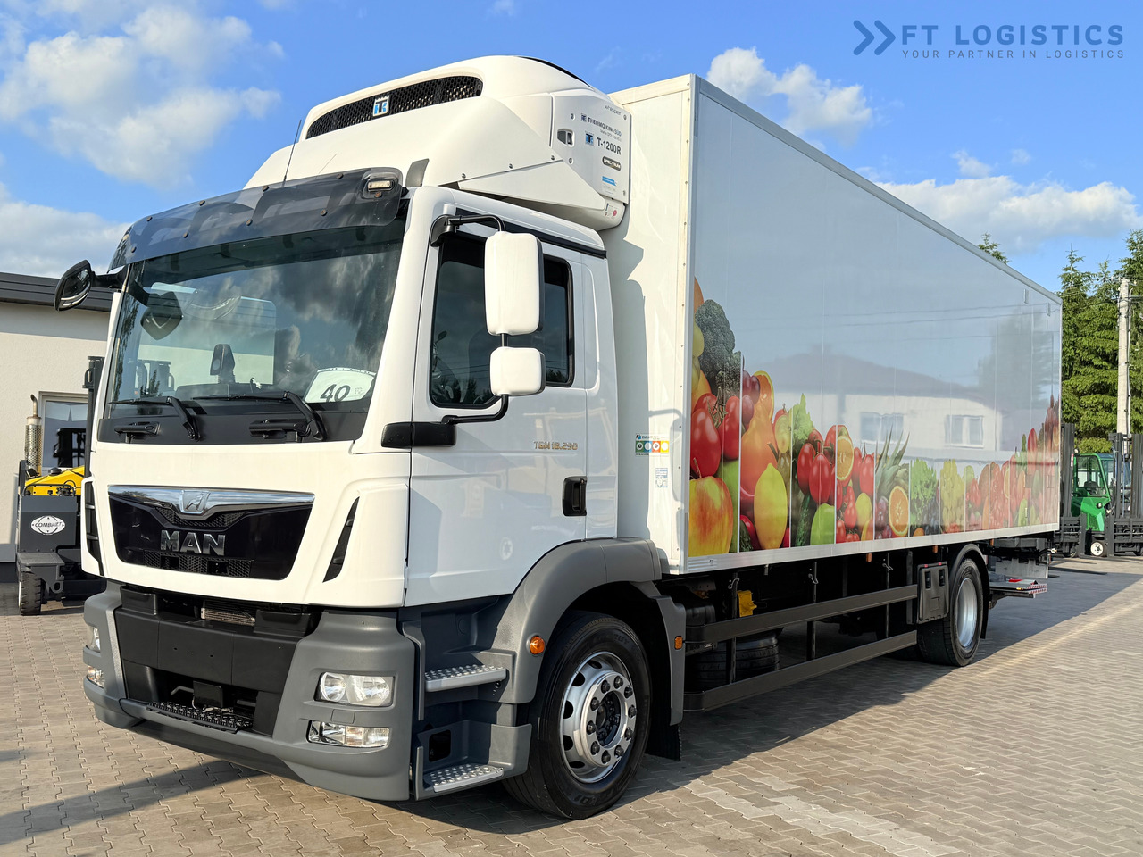 MAN TGM 18.290 / THERMOKING T-1200R / BI-TEMPERATURE / 19 PALLETS / 90% TYRES / EXCELLENT CONDITION / DHOLLANDIA TAIL LIFT / SIDE DOOR / PAYLOAD 8,220 KG - Xe tải đông lạnh: hình 1 MAN TGM 18.290 / THERMOKING T-1200R / BI-TEMPERATURE / 19 PALLETS / 90% TYRES / EXCELLENT CONDITION / DHOLLANDIA TAIL LIFT / SIDE DOOR / PAYLOAD 8,220 KG - Xe tải đông lạnh: hình 1