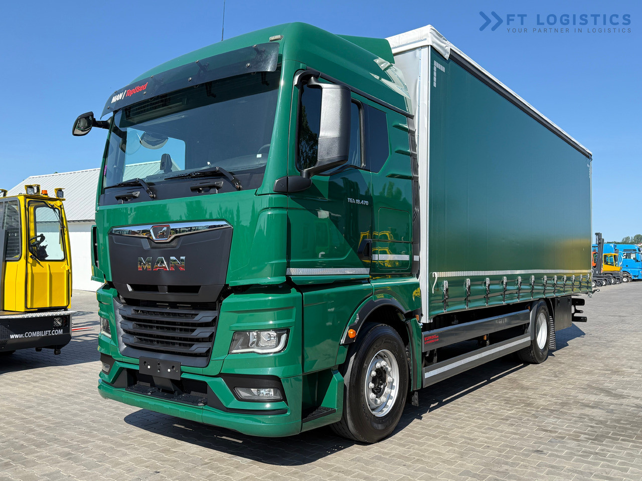 MAN TGX 18.470 / 19 PALLETS / NEW MODEL / RETARDER / EXCELLENT CONDITION - Xe tải thùng mui bạt: hình 1 MAN TGX 18.470 / 19 PALLETS / NEW MODEL / RETARDER / EXCELLENT CONDITION - Xe tải thùng mui bạt: hình 1