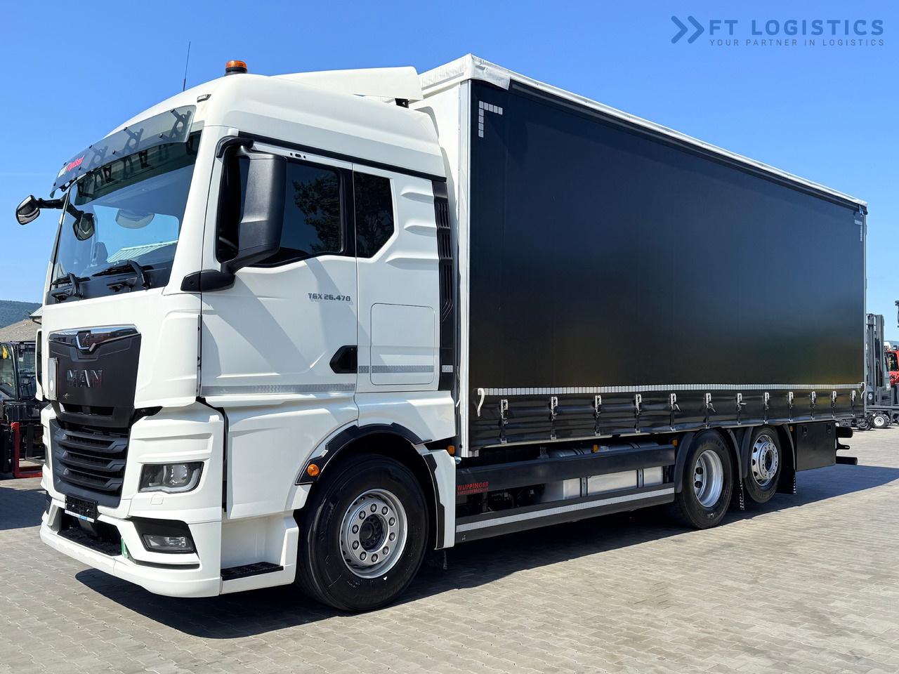MAN TGX 26.470 / 19 Pallets / Steering Axle / 15 Ton Payload / Retarder / Excellent Condition - Xe tải thùng mui bạt: hình 3 MAN TGX 26.470 / 19 Pallets / Steering Axle / 15 Ton Payload / Retarder / Excellent Condition - Xe tải thùng mui bạt: hình 3