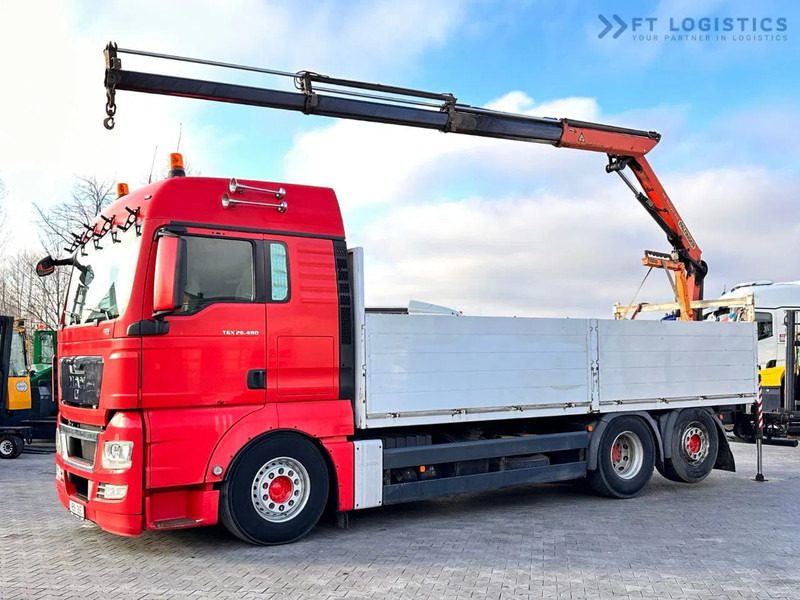 MAN TGX 26.480 Ciężarówka burtowa MAN TGX 26.480 6X2 / PALFINGER PK9002-EH B Crane / 80% Michelin - Xe cẩu tự hành: hình 1 MAN TGX 26.480 Ciężarówka burtowa MAN TGX 26.480 6X2 / PALFINGER PK9002-EH B Crane / 80% Michelin - Xe cẩu tự hành: hình 1
