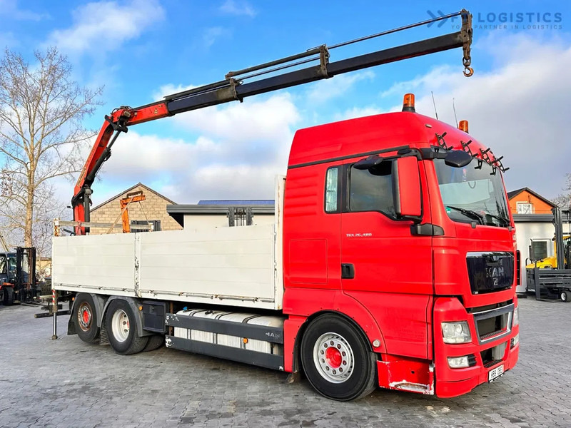 MAN TGX 26.480 Ciężarówka burtowa MAN TGX 26.480 6X2 / PALFINGER PK9002-EH B Crane / 80% Michelin - Xe cẩu tự hành: hình 4 MAN TGX 26.480 Ciężarówka burtowa MAN TGX 26.480 6X2 / PALFINGER PK9002-EH B Crane / 80% Michelin - Xe cẩu tự hành: hình 4