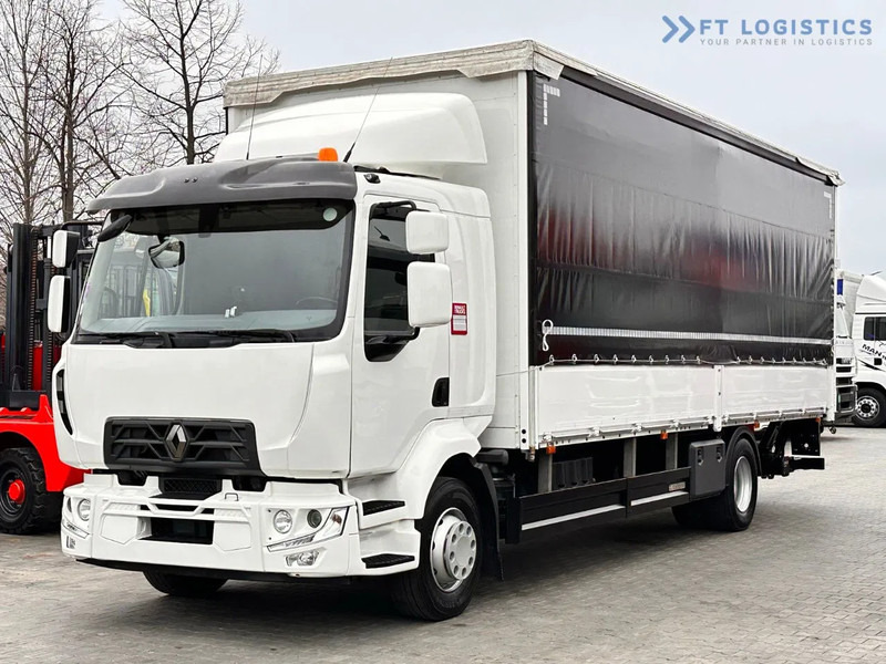 Renault Midlum 250 Renault D 250 / AUTOMATIC / 4X2 / 18 PALLETS / TAIL LIFT / SIDE BOARDS / curtainsider truck - Xe tải thùng mui bạt: hình 2 Renault Midlum 250 Renault D 250 / AUTOMATIC / 4X2 / 18 PALLETS / TAIL LIFT / SIDE BOARDS / curtainsider truck - Xe tải thùng mui bạt: hình 2