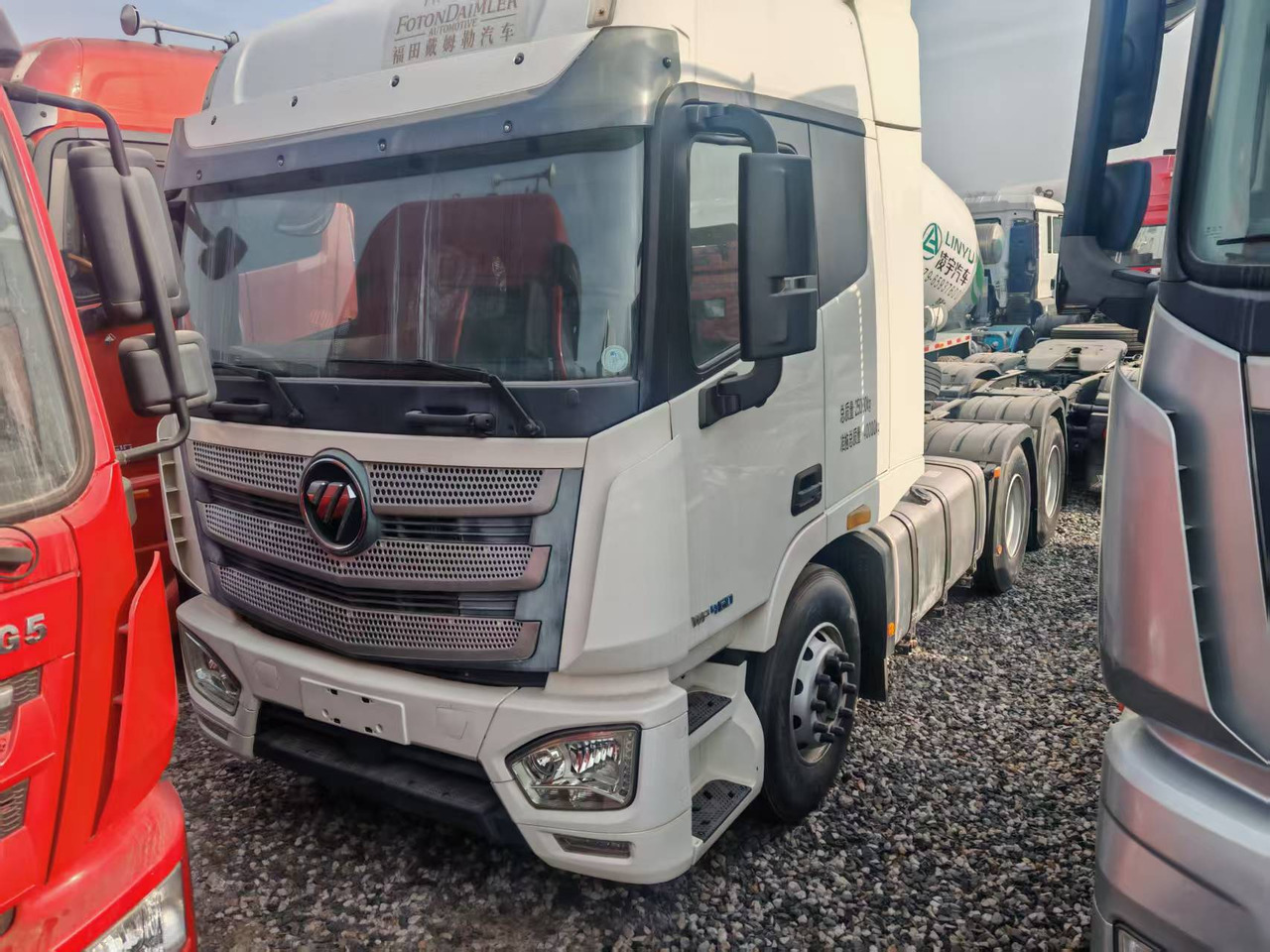 Auman 6×4 - Rơ moóc khung gầm: hình 2 Auman 6×4 - Rơ moóc khung gầm: hình 2