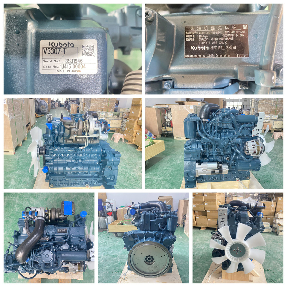 KUBOTA V3307T - Động cơ cho Máy xúc: hình 1 KUBOTA V3307T - Động cơ cho Máy xúc: hình 1