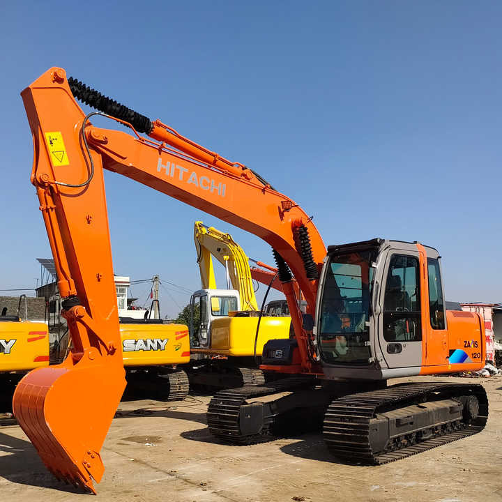 Japan Original Hitachi ZX120 Crawler Excavator Perfect for Various Projects Available Used Excavators for Sale - Máy xúc bánh xích: hình 5 Japan Original Hitachi ZX120 Crawler Excavator Perfect for Various Projects Available Used Excavators for Sale - Máy xúc bánh xích: hình 5